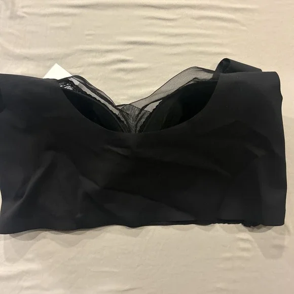 Zen Chic Bra Size 3XL Wireless Lace Pushup Padded Black New With Tags - Picture 5 of 8